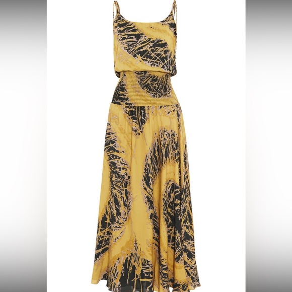 Halston Heritage Silk Maxi Dress - Picture 3 of 9